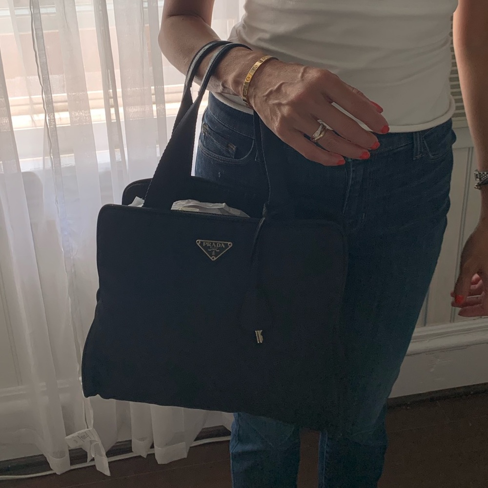 Prada nylon bowling bag - Picture 3 of 9